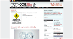 Desktop Screenshot of ccsl.org.br