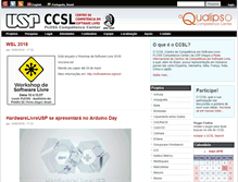 Tablet Screenshot of ccsl.org.br